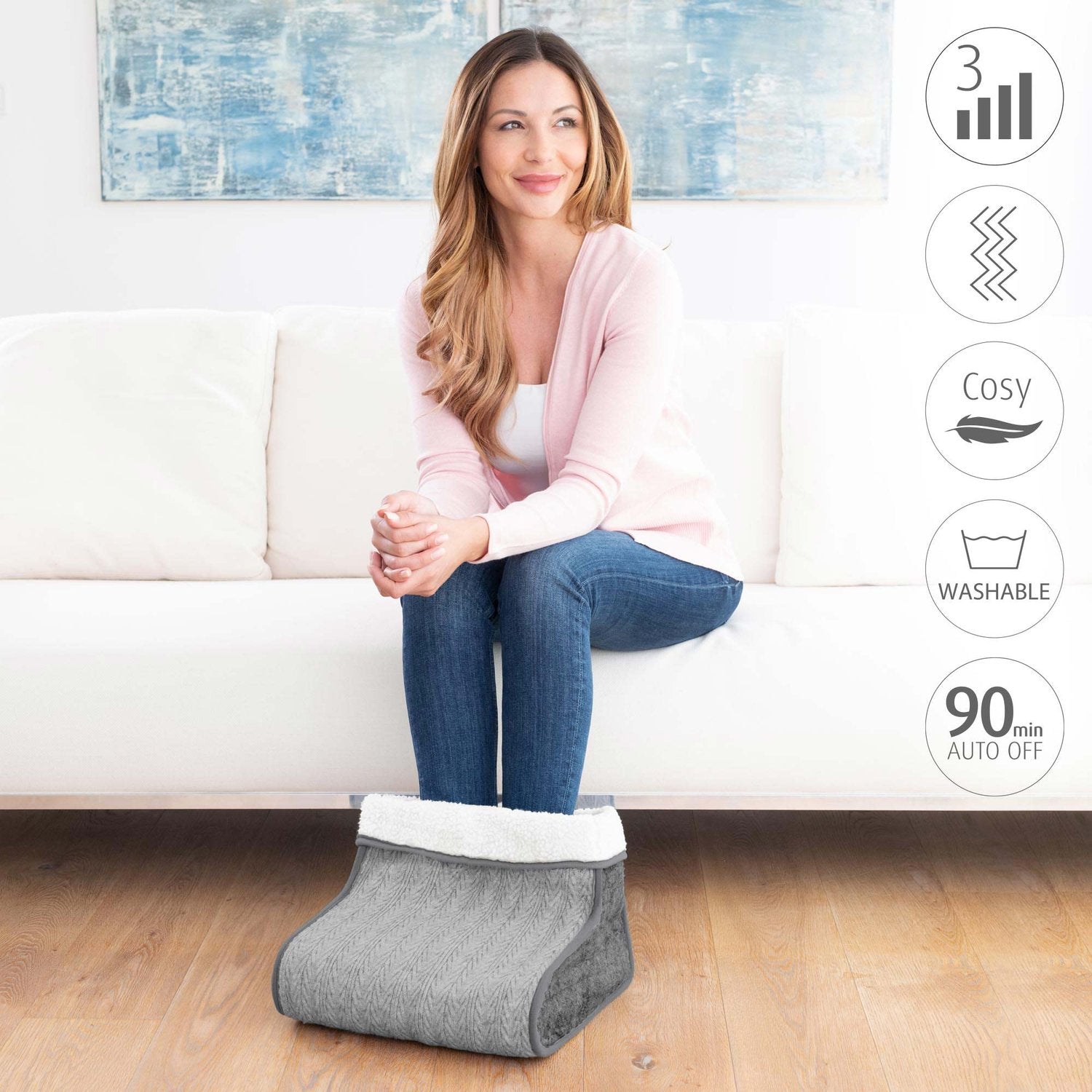 Knitted Foot Warmer FW150