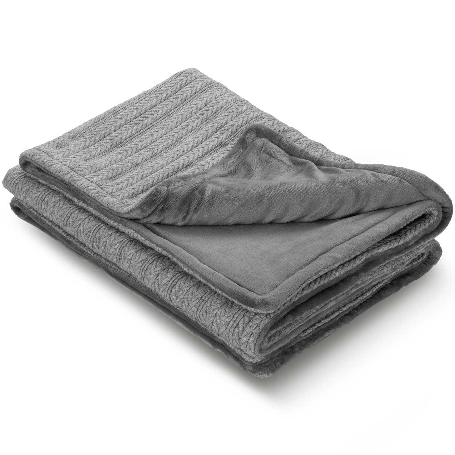 Knitted Warming Blanket HB680 160x120cm