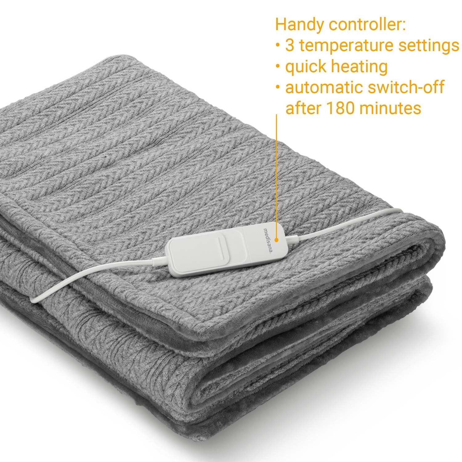 Knitted Warming Blanket HB680 160x120cm