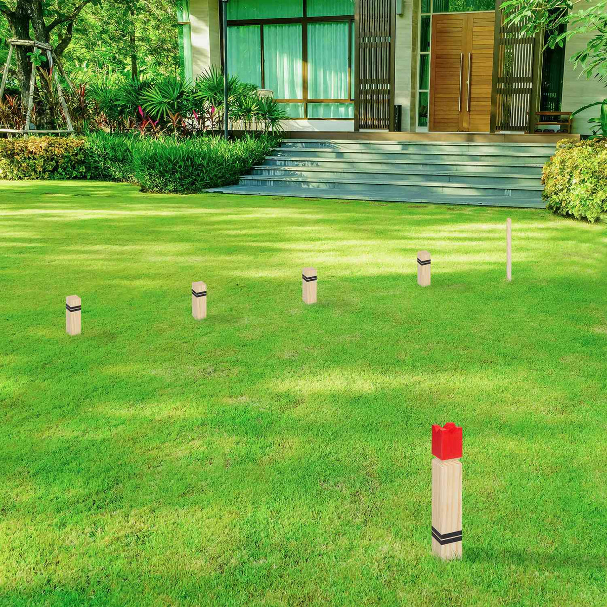 Kubb viking game