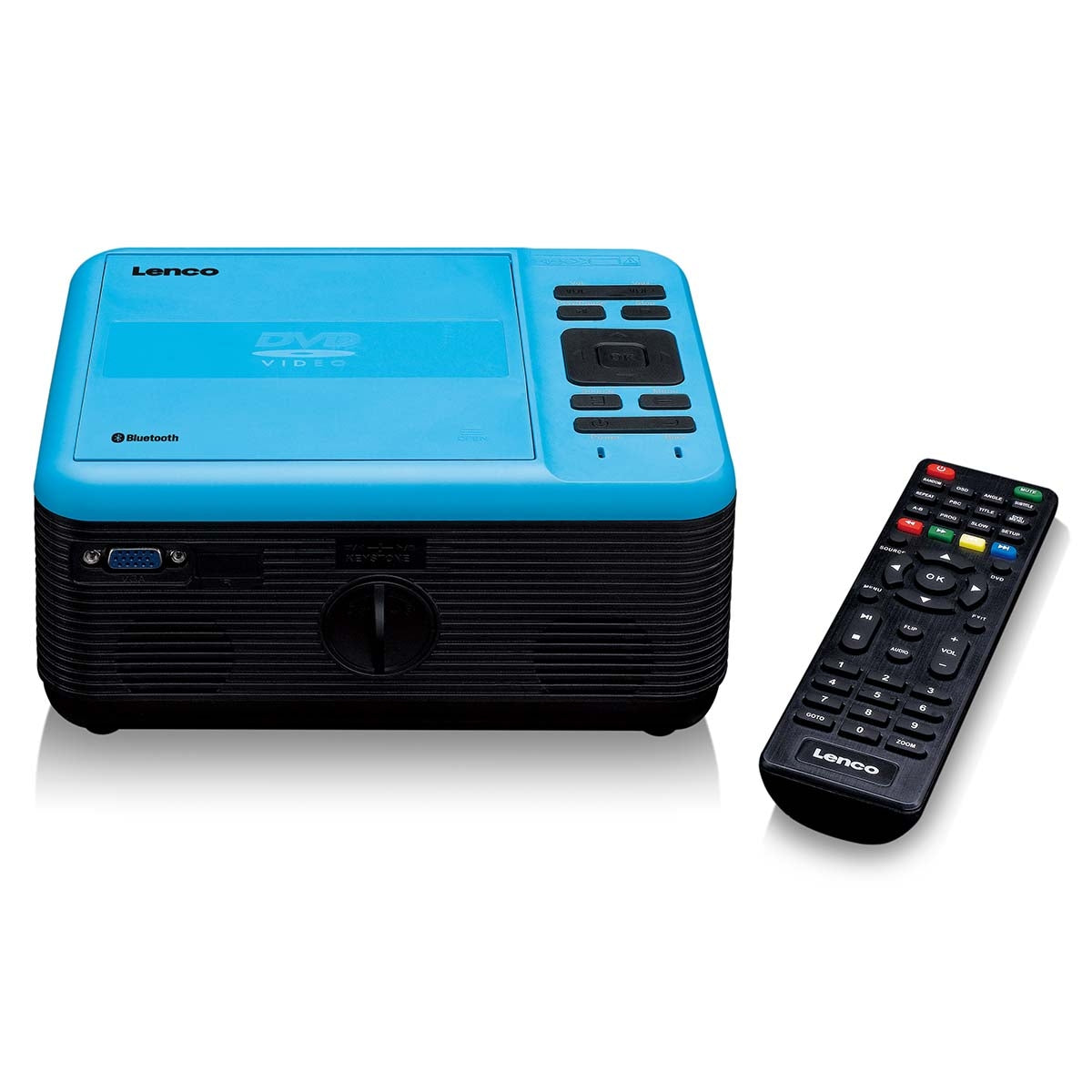 LCD Projector with DVD player and Bluetooth® Blue