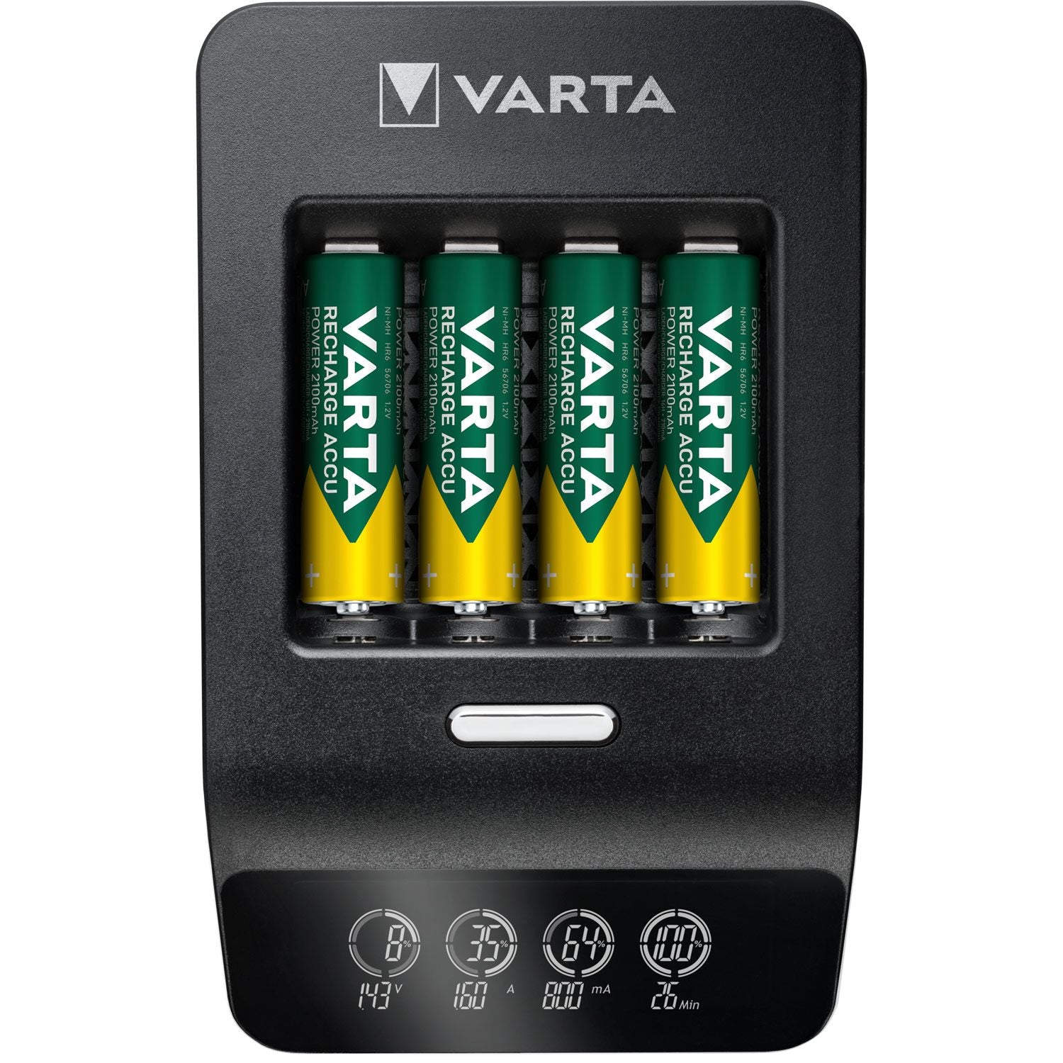 LCD Ultra Fast Charger AA/AAA incl. 4xAA