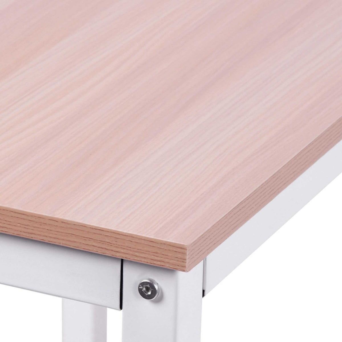 L-Desk Corner Desk Angle Desk Work Table Mdf Natural 150X150X76Cm