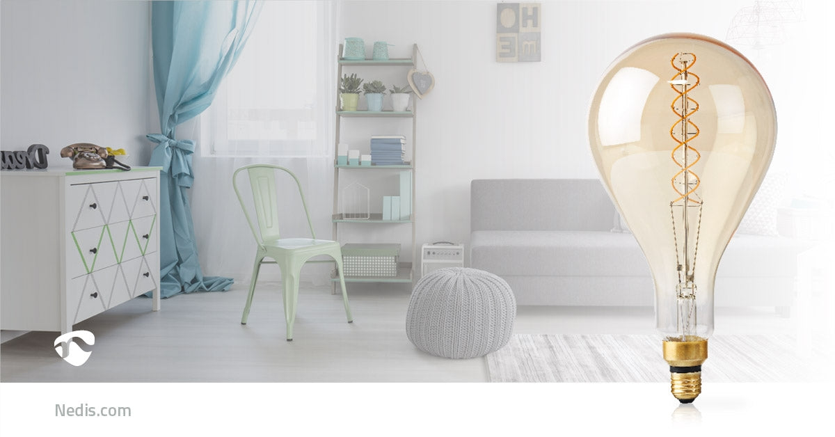 LED Bulb E27 | A160 | 5 W| 280 lm | 2000 K| Dimmable | Warm White | Retro Style | 1 pc.