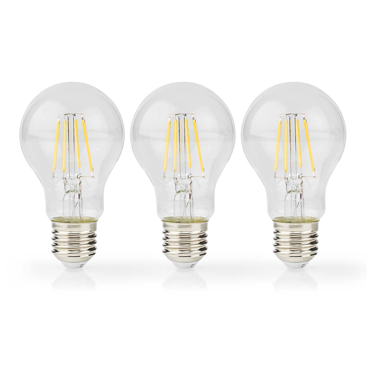 LED Bulb E27 | A60 | 4 W| 470 lm | 2700 K| Warm White | Retro Style | 3 pcs.