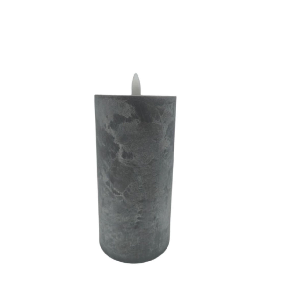 LED Candles with Timer, Set of 3 – Concrete Style