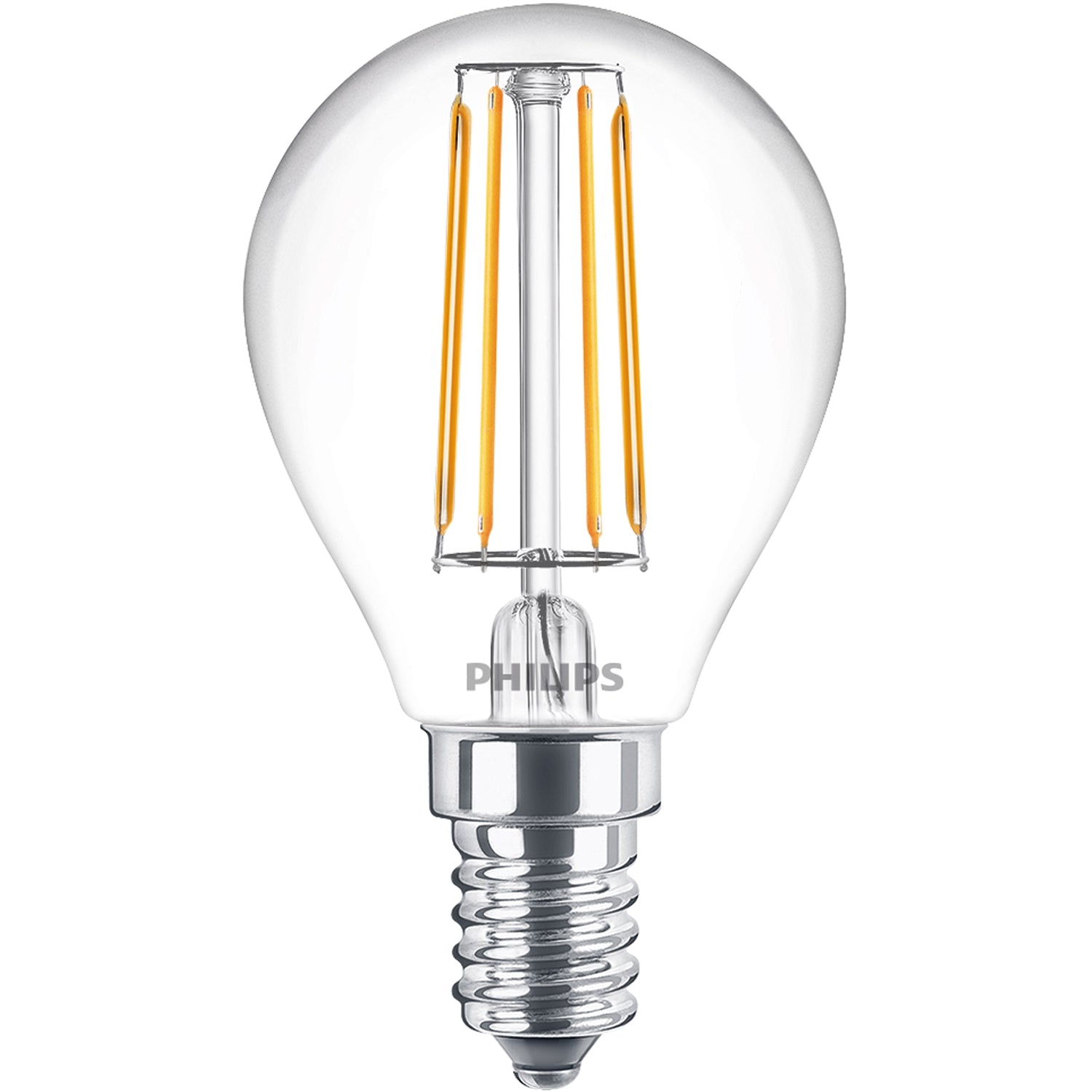 LED E14 Globe P45 2.3W (40W) Clear 485lm 2700K Energy class A