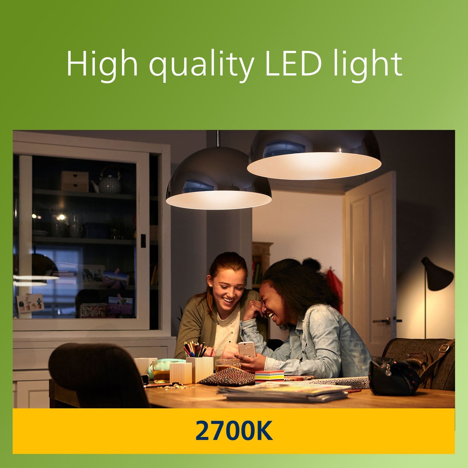 LED E14 P45 Globe 2.3W (40W) Clear 485lm 2700K Energy class A