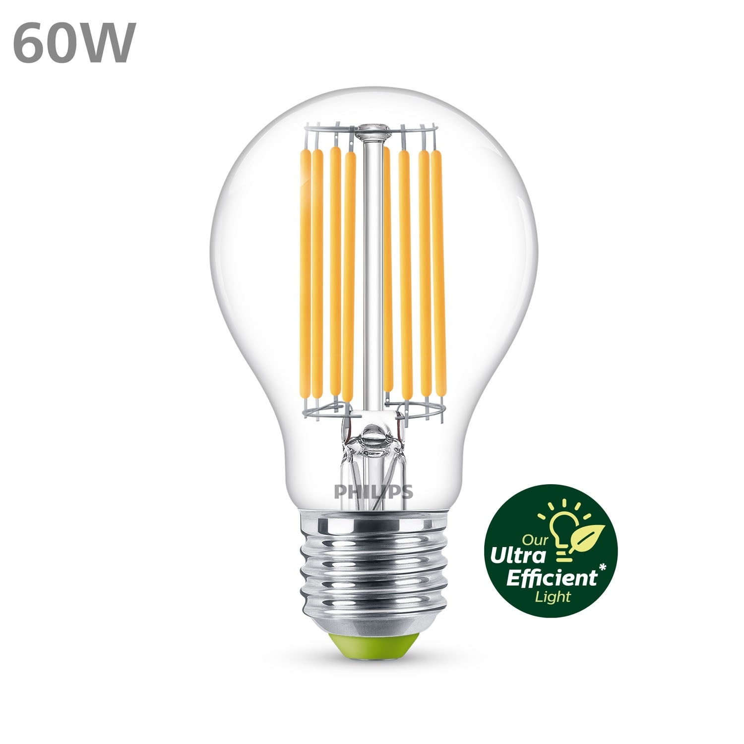 LED E27 Normal 4W (60W) Clear 840lm 2700K Energy class A
