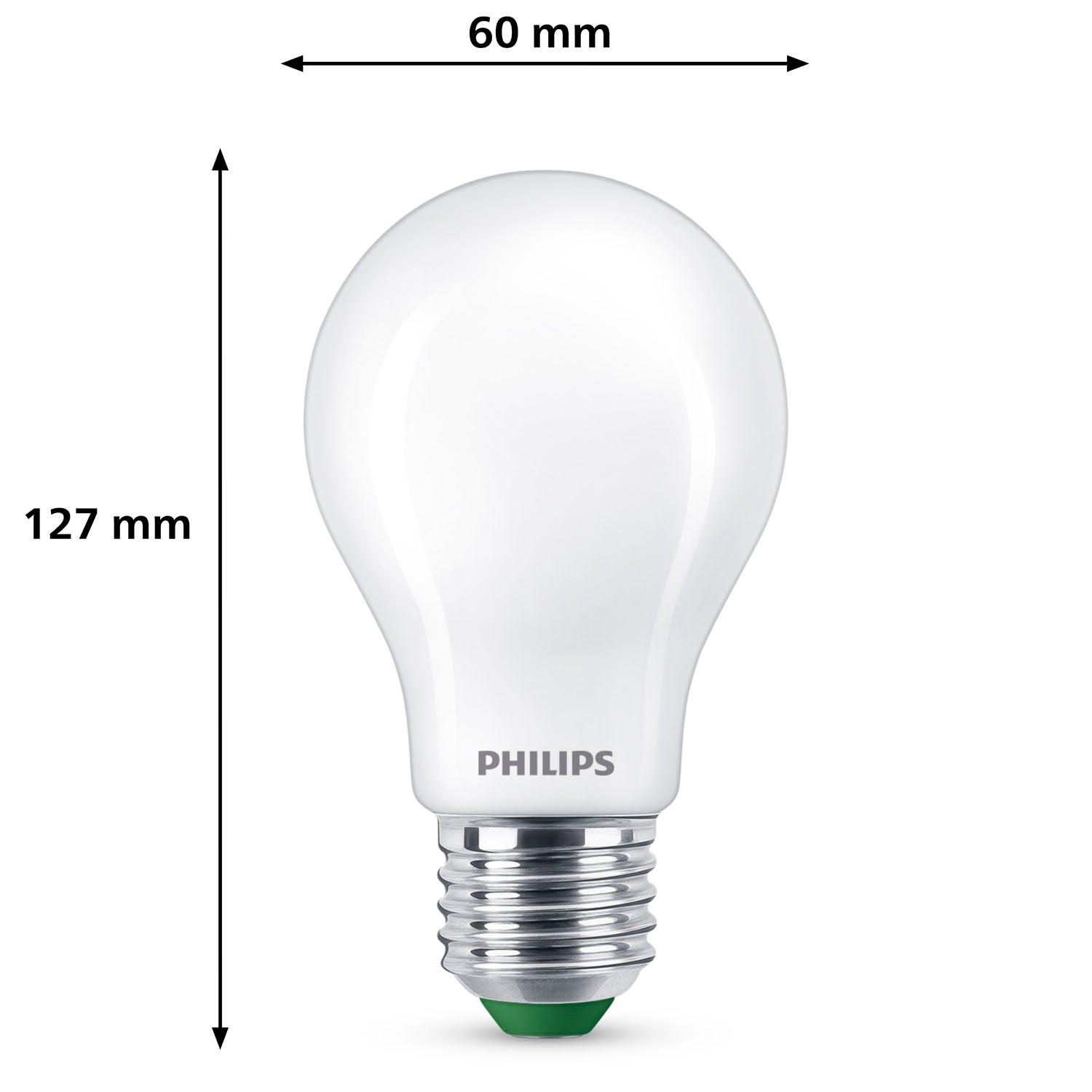 LED E27 Normal 4W (60W) Frosted 840lm 2700K Energy class A
