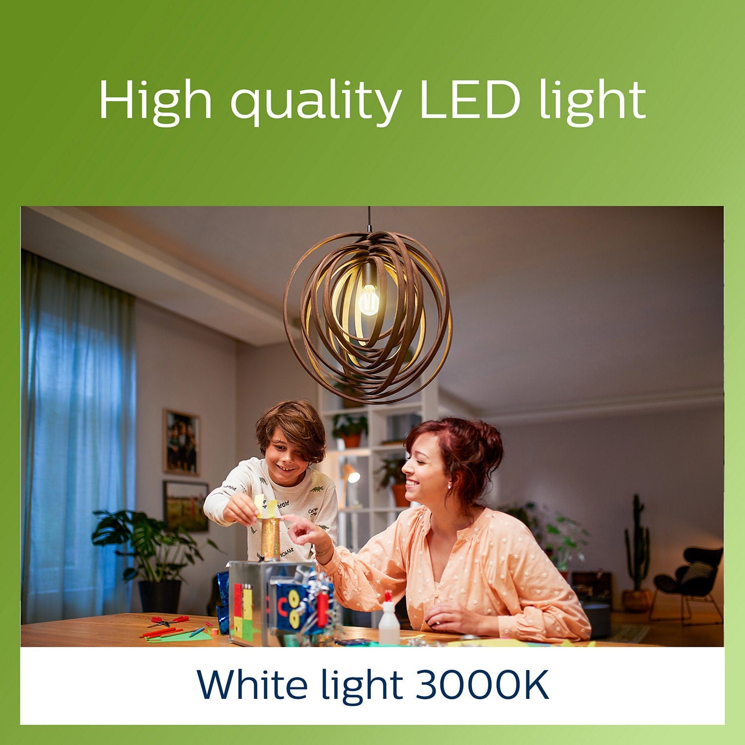 LED E27 Normal 60W Clear 840lm 3000K Energy class A