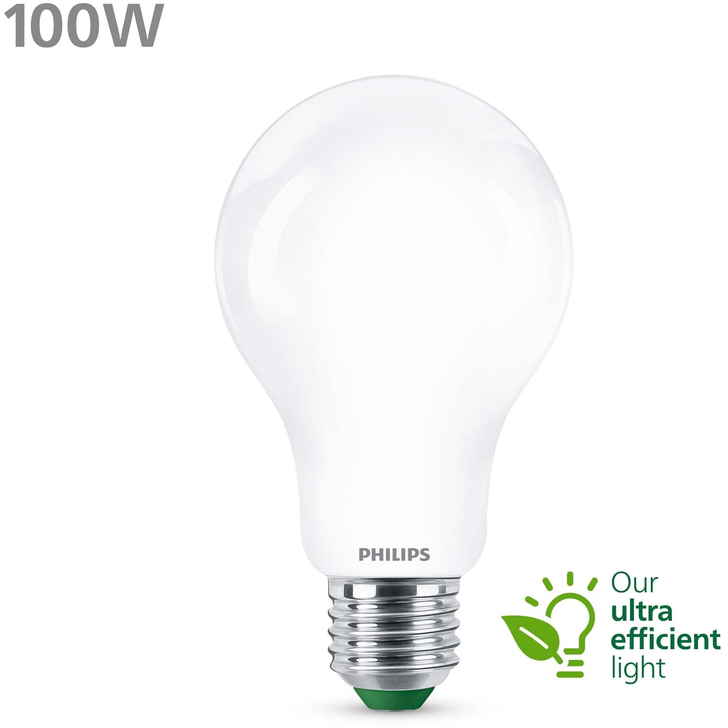 LED E27 Normal 7.3W (100W) Frosted 1535lm 2700K Energy class A