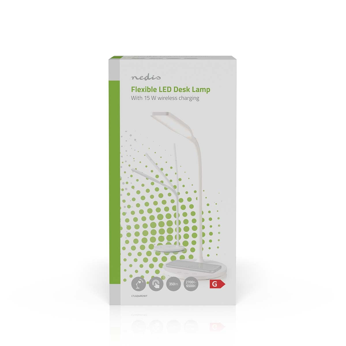 LED Lamp with Wireless Charger | Dimmer - On Product | LED | 15 W | With dimming | Cool White / Natural White / Warm White | 2700 - 6500 K