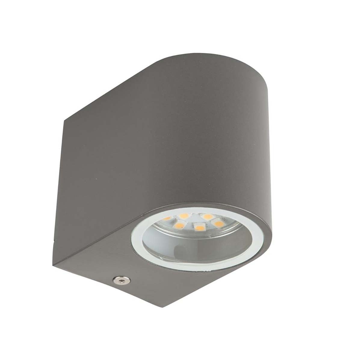 LED Outdoor Wall Lamp 2.4 W 230 lm Dark grey