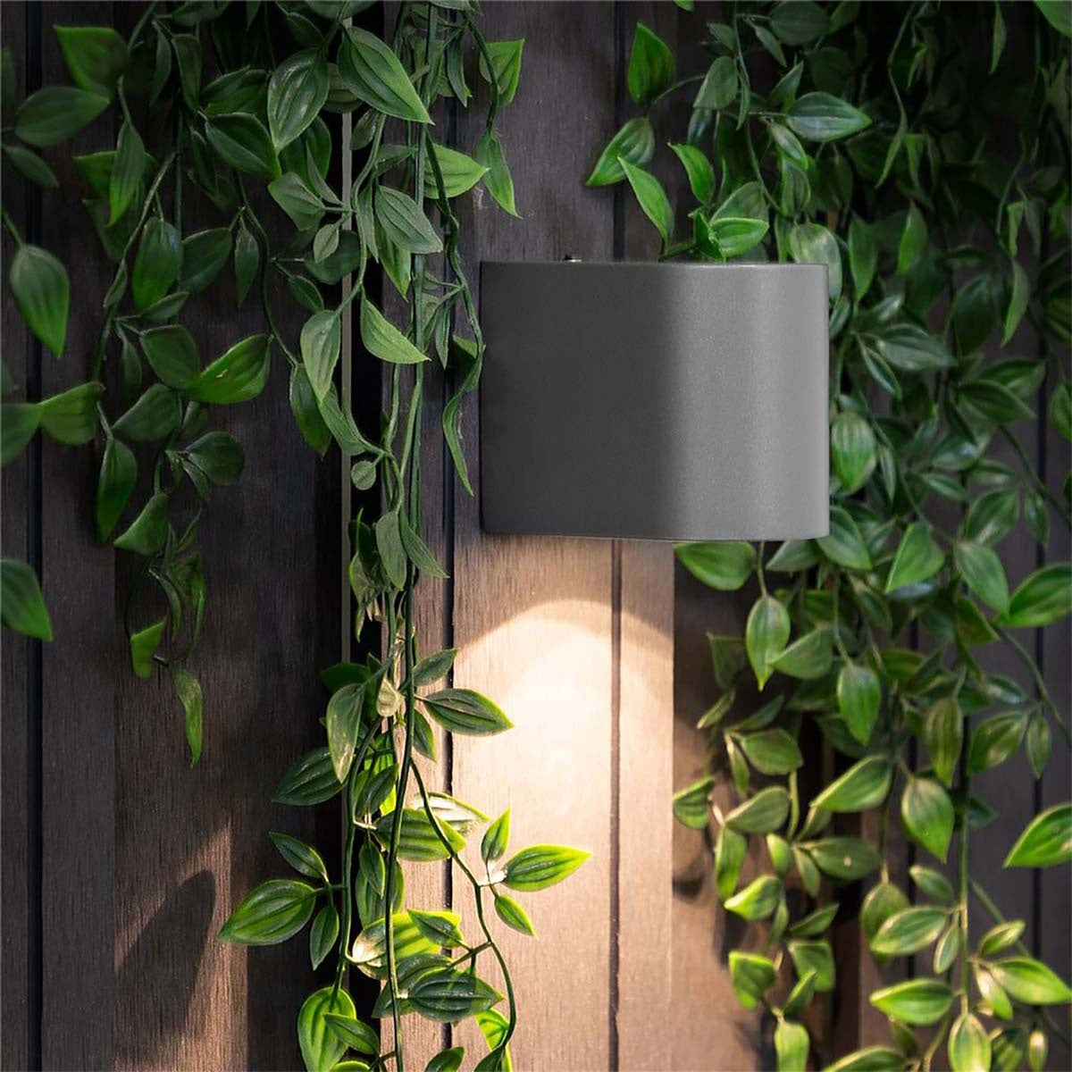 LED Outdoor Wall Lamp 2.4 W 230 lm Dark grey
