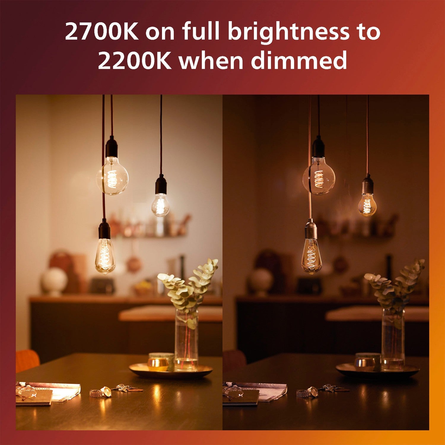 LED SceneSwitch E27 A60 7-3,8-1W (50W) Deco spiral