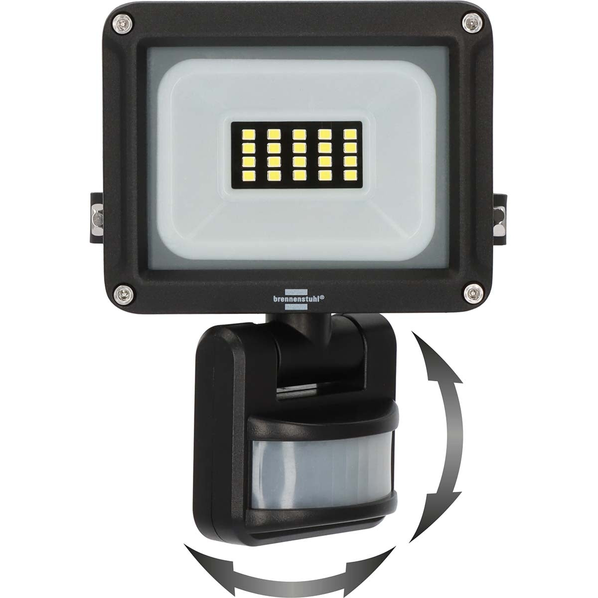 LED Spotlight JARO 1060 P (LED spotlight for wall mounting for outdoor IP65, 10W, 1150lm, 6500K, with motion detector)