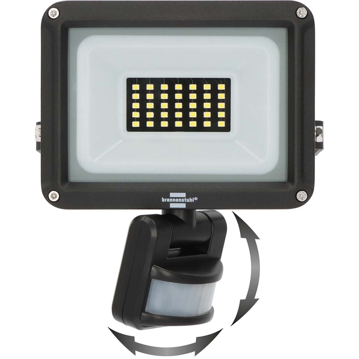 LED Spotlight JARO 3060 P (LED spotlight for wall mounting for outdoor IP65, 20W, 2300lm, 6500K, with motion detector)