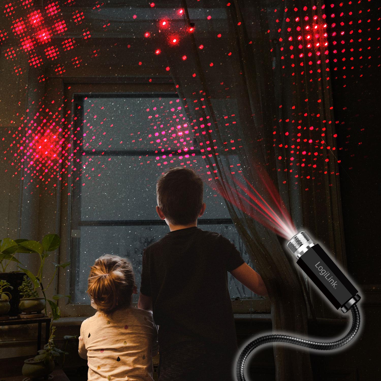 LED Starlight 6 light patterns USB-A