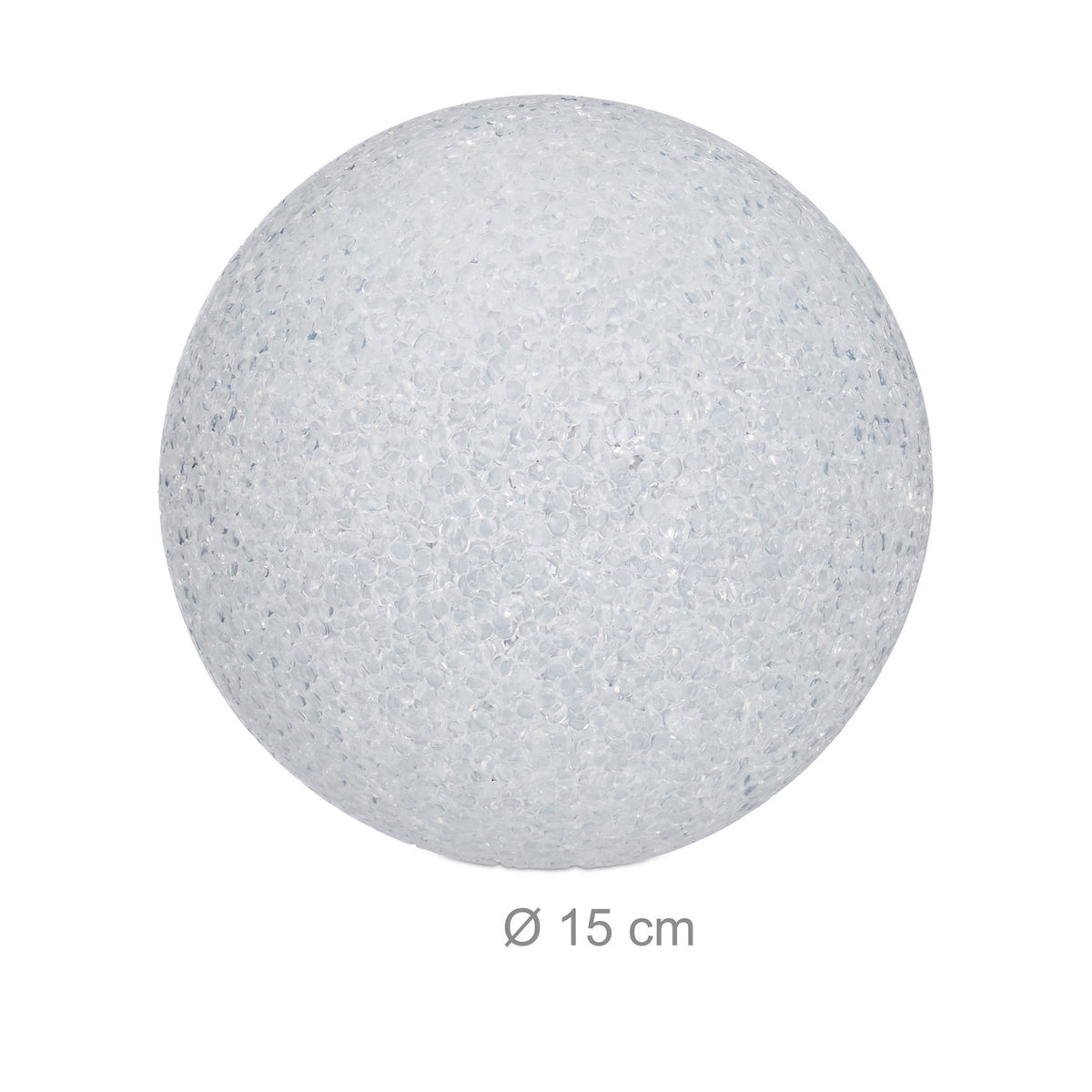 LED ball light with color change