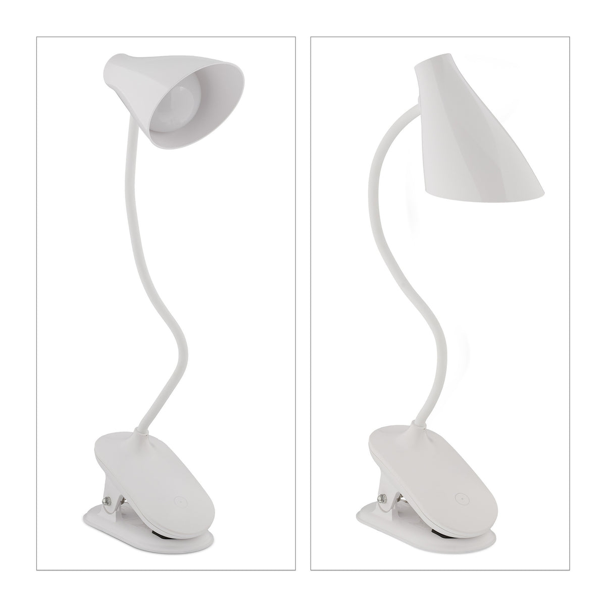LED clamp lamp with touch function