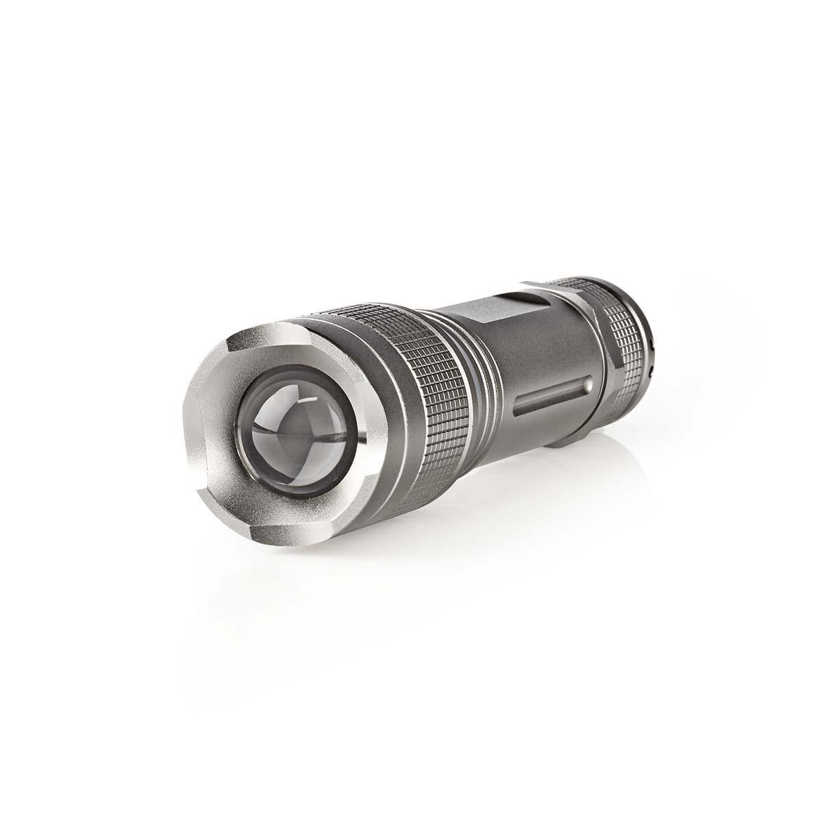 LED flashlight | Battery powered | 4.5 V DC | 5 W| 3x AAA/LR03 | Indicated luminous flux: 330 lm | Lighting range: 200 m | Beam angle: 48 °