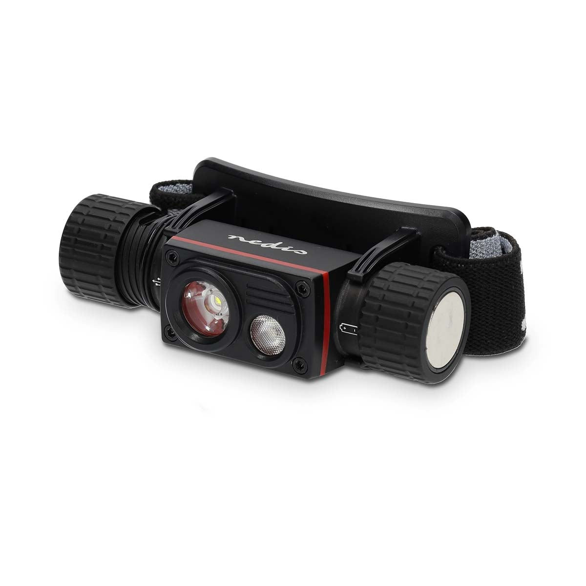 LED head light | Battery powered / USB power | 3.7 V DC | batteries included | Rechargeable | Indicated luminous flux: 1000 lm | Lighting range: 180 m
