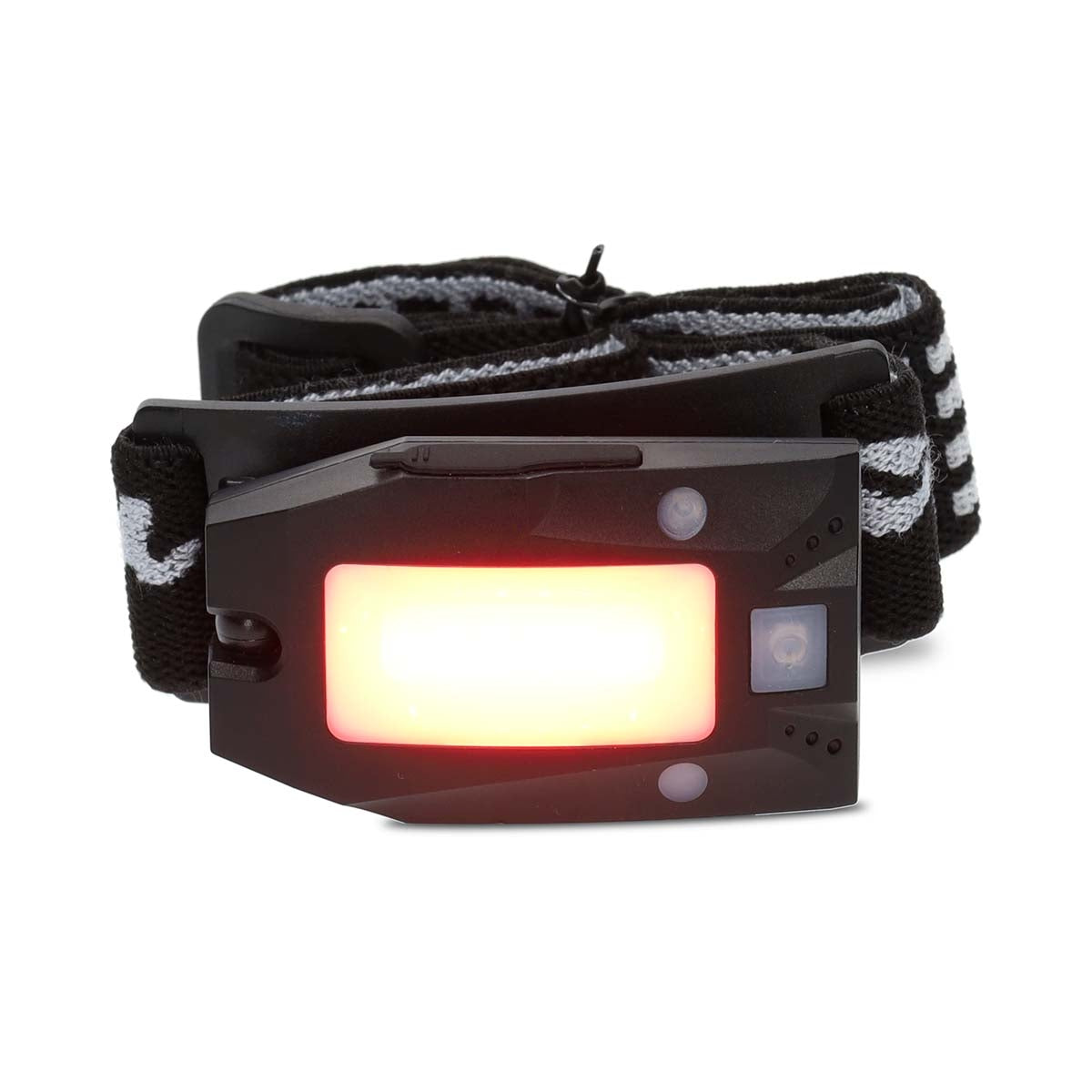 LED head light | Battery powered / USB power | 3.7 V DC | batteries included | Rechargeable | Indicated luminous flux: 180 lm | Lighting range: 20 m