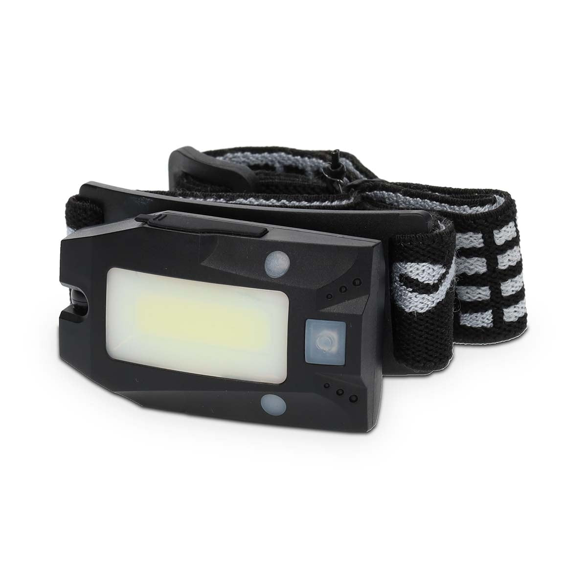 LED head light | Battery powered / USB power | 3.7 V DC | batteries included | Rechargeable | Indicated luminous flux: 180 lm | Lighting range: 20 m