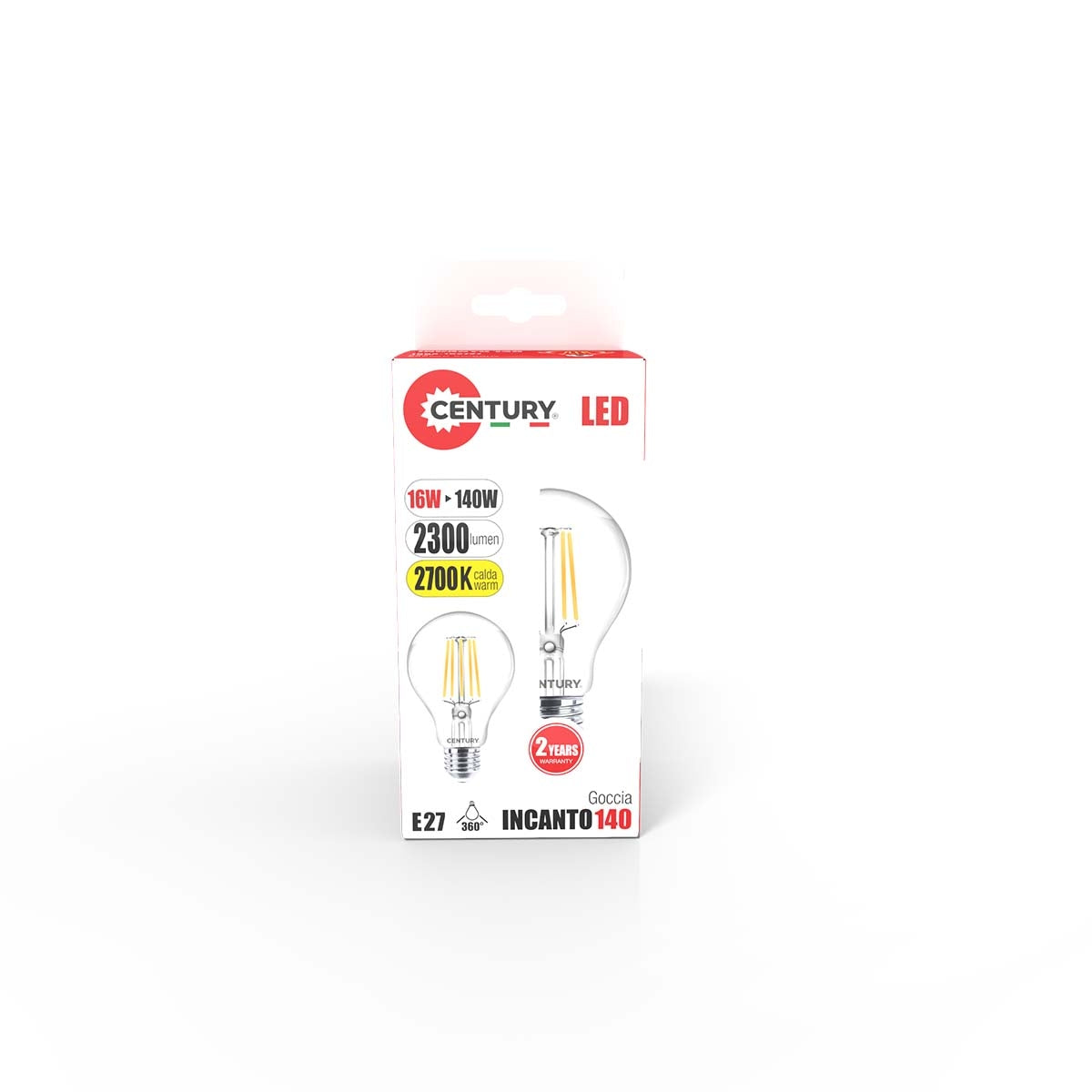 LED lamp E27 16W 2300 lm 2700K