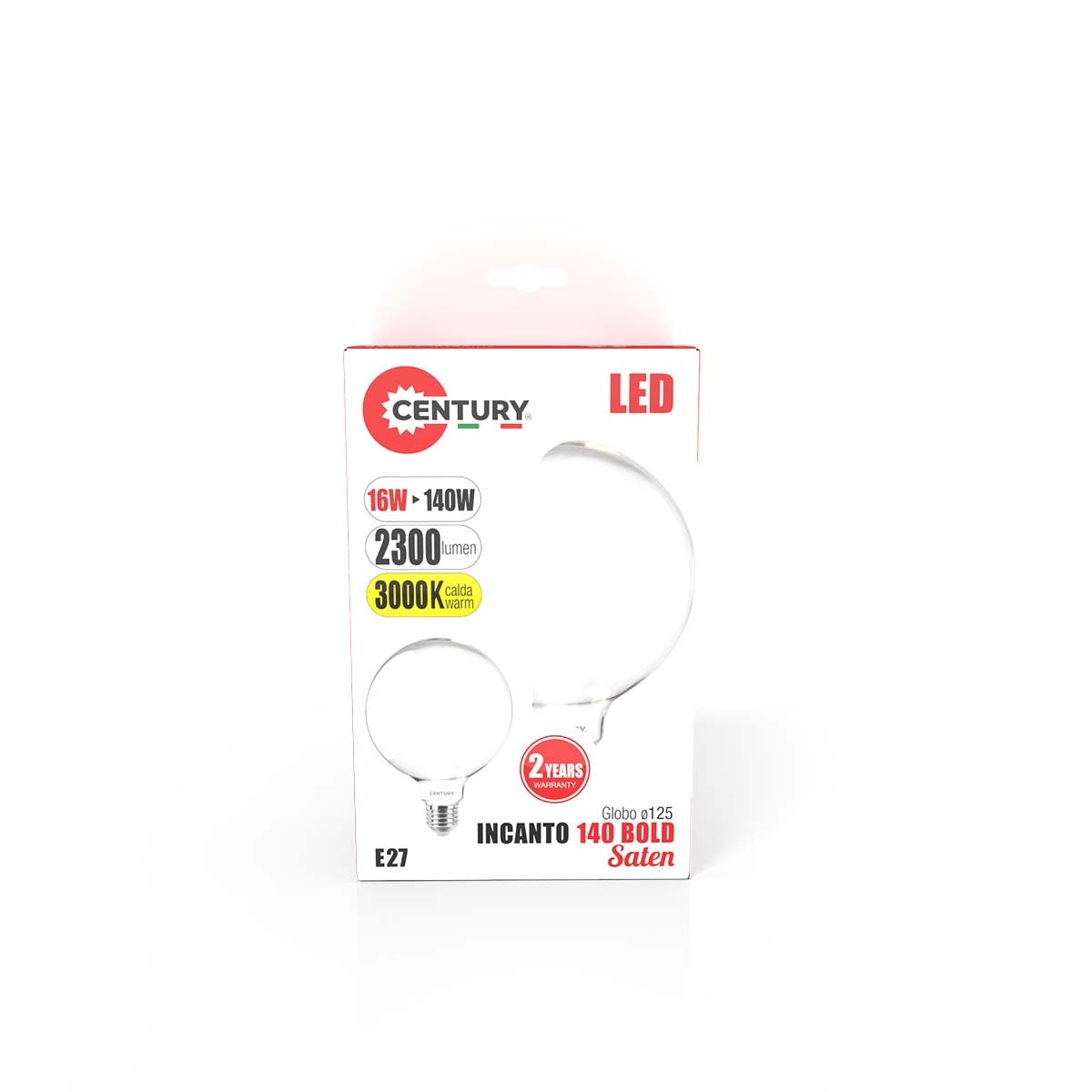 LED lamp E27 16W 2300 lm 3000k