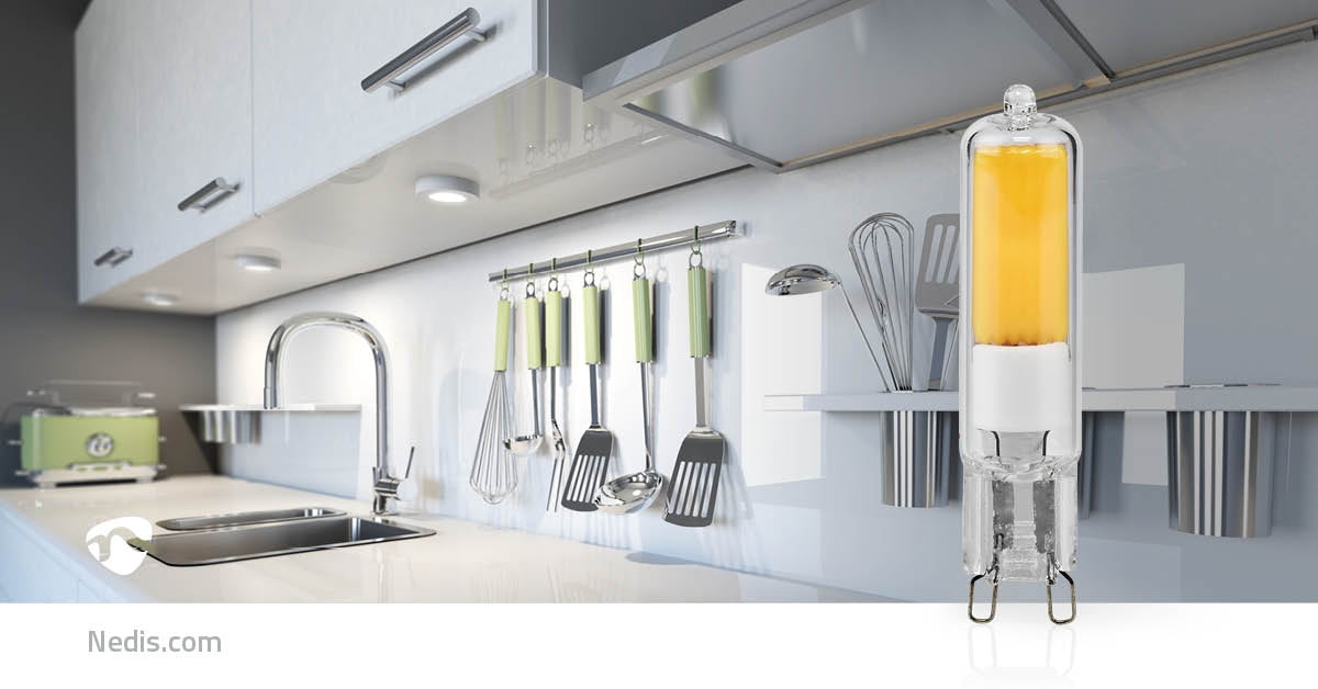 LED lamp G9 | 4 W| 400 lm | 2700 K| Warm White | Number of lamps in package: 1 pc.