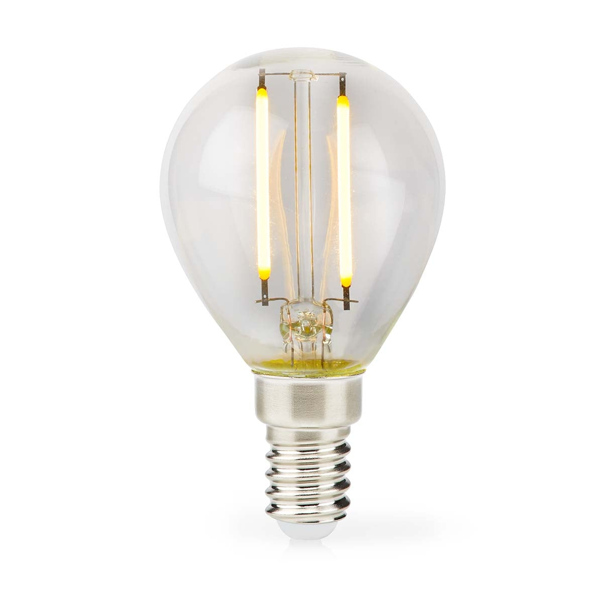 LED lamp Lamp E14 | G45 | 2 W| 250 lm | 2700 K| Warm White | Retro Style | 1 pc. | Clear