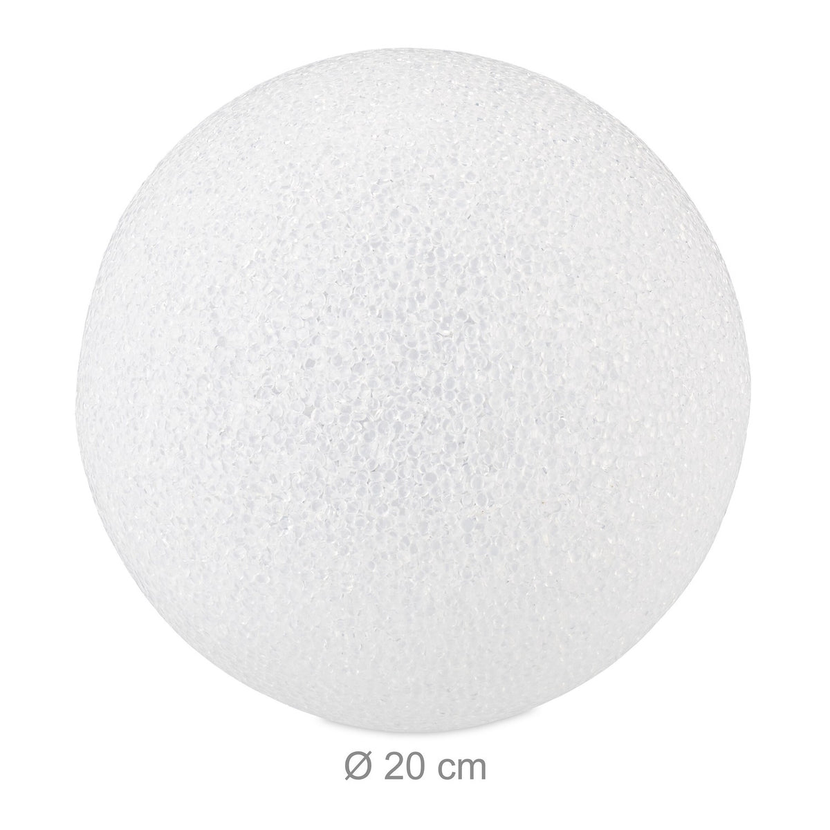 LED light globe with color change 20 cm