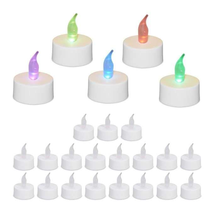 LED light lanterns with color change, 24 pcs