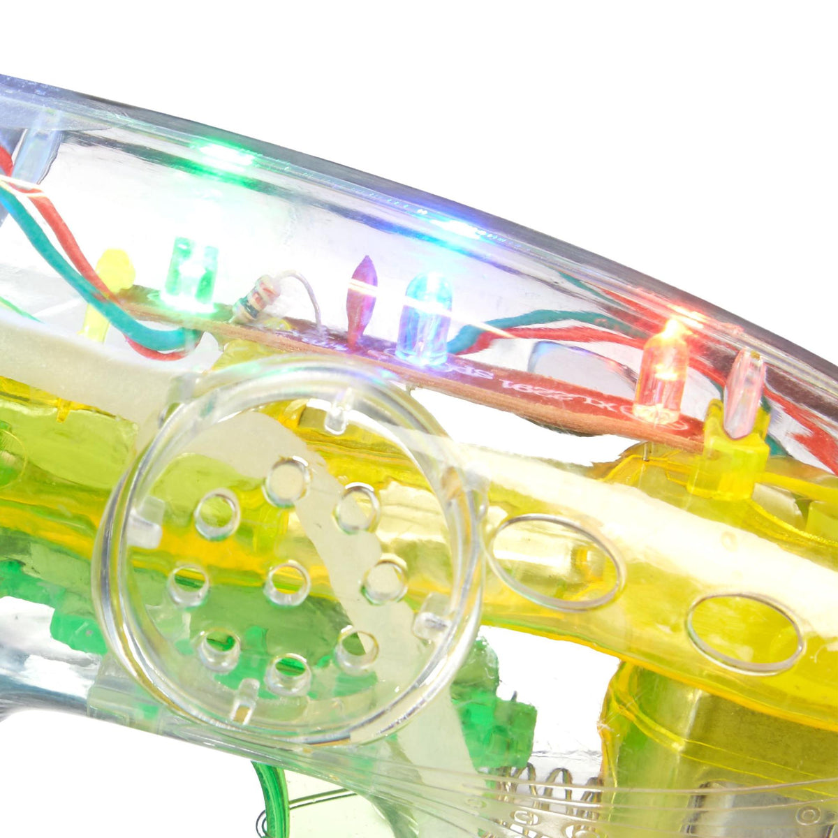 LED soap bubble gun