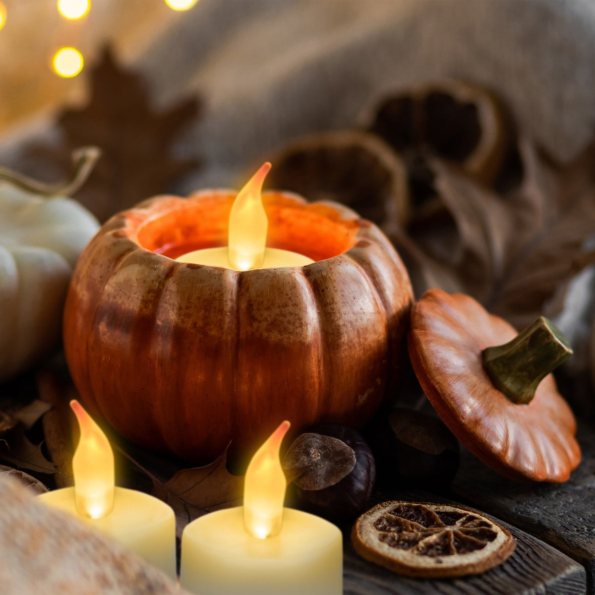 LED tea light set of 50