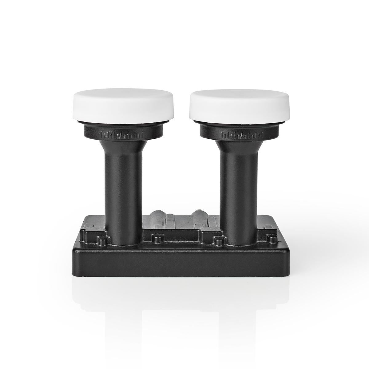LNB | Quad Monoblock 6.0 ° | Output connection: 4x F-connector | Noise factor range: 0.85 dB | Conversion gain: 52 - 67 dB | Black | Fits: Astra+ / Hotbird