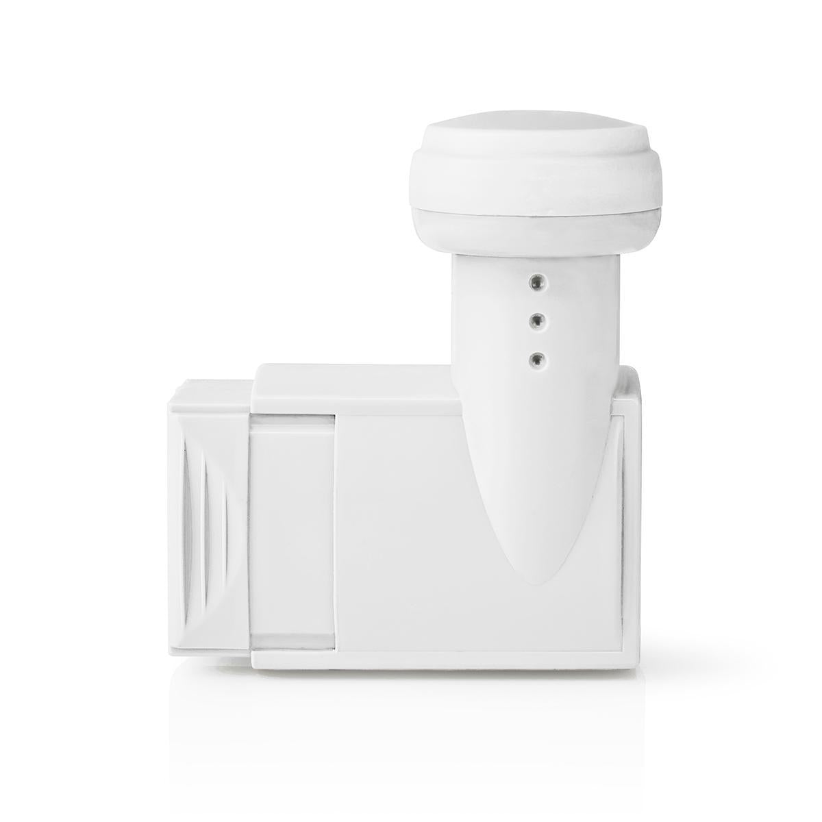 LNB | SatCR | Output connection: 2x F-connector | Noise factor range: 0.80 dB | Conversion gain: 58 - 60 dB | White