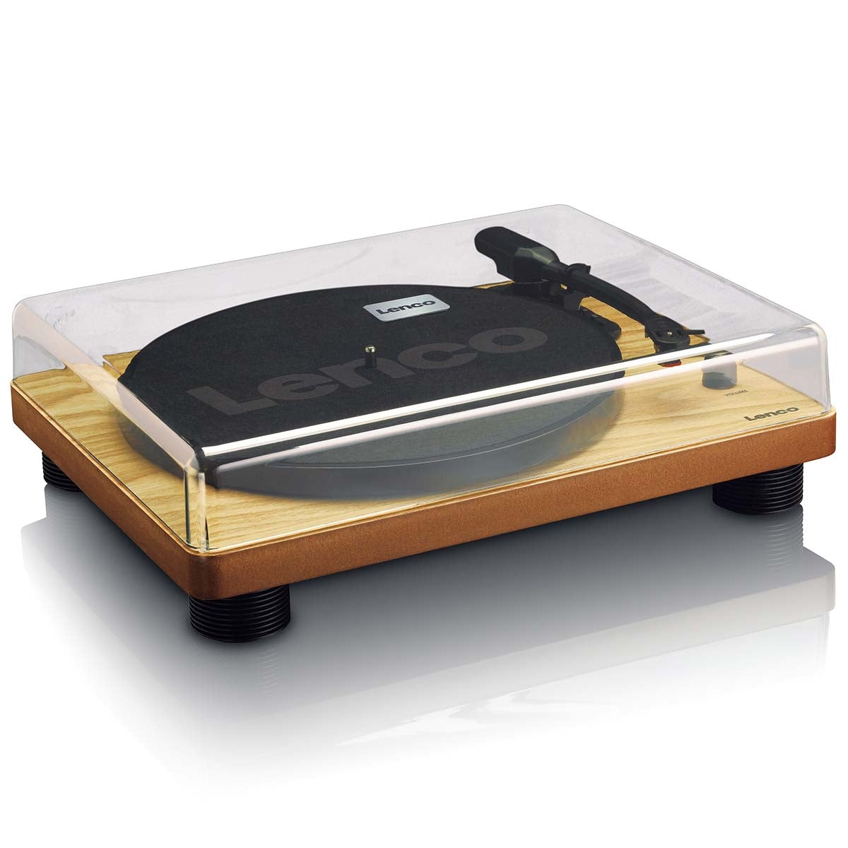 LS-50WD Turntable with built-in speakers USB Encoding Wood