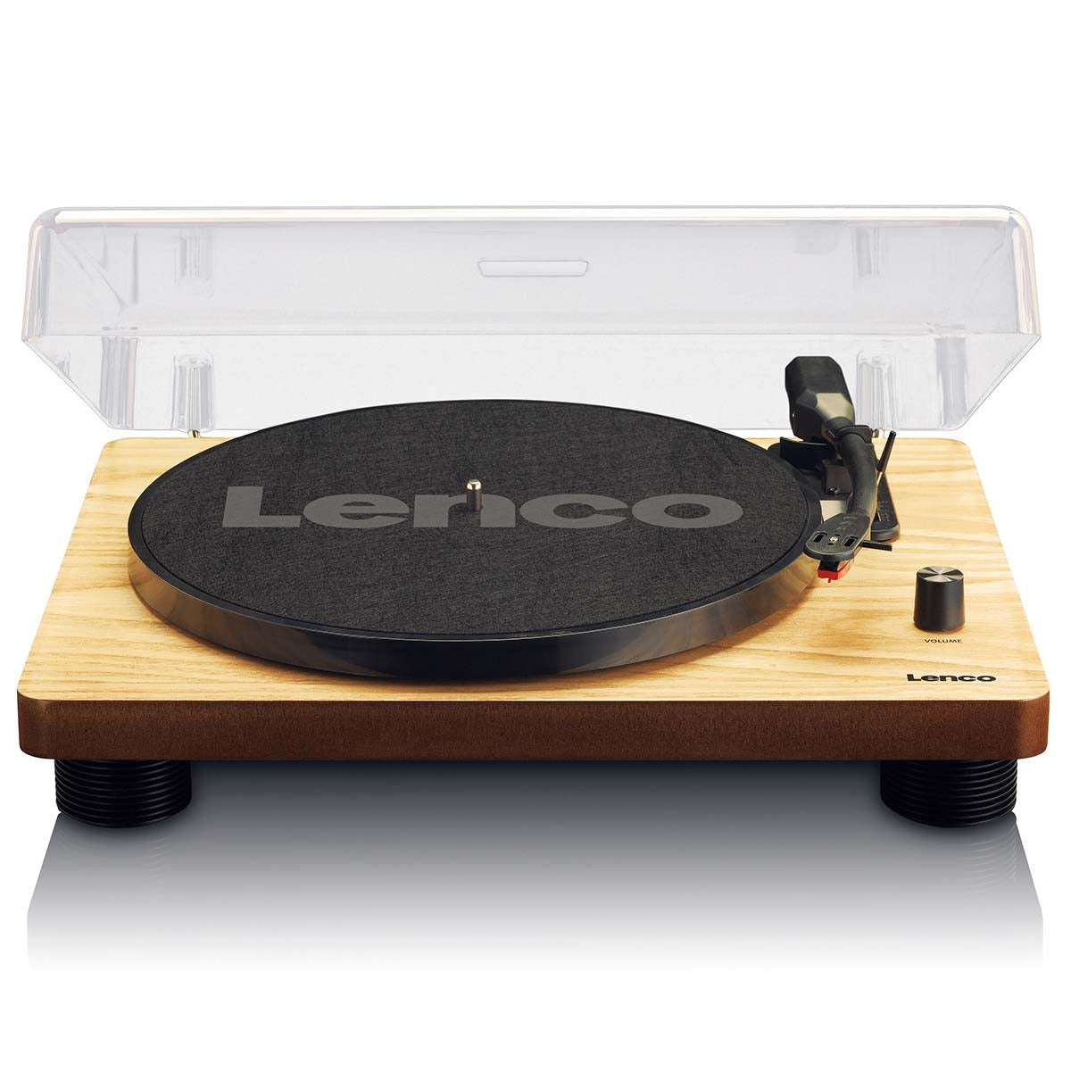 LS-50WD Turntable with built-in speakers USB Encoding Wood