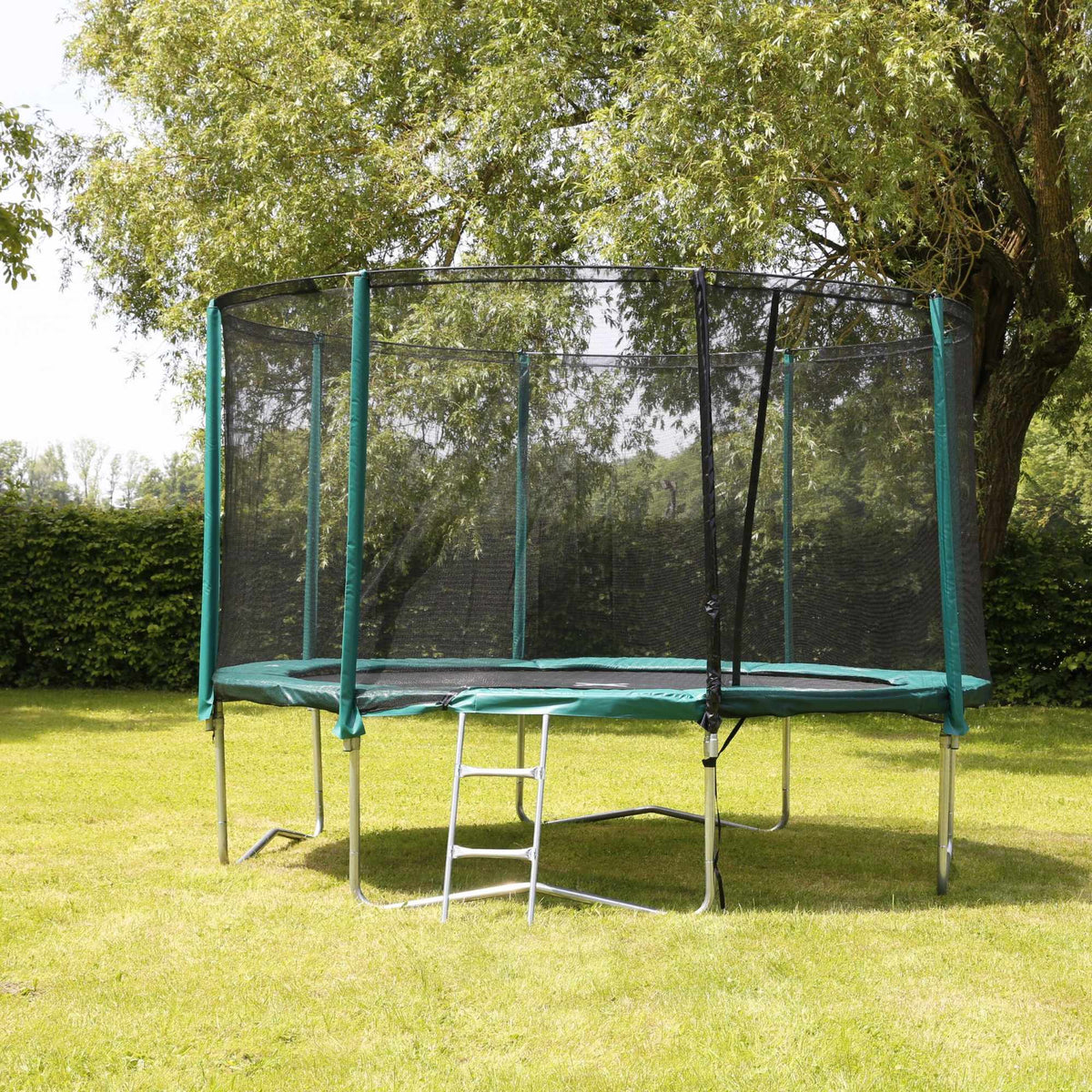 Ladder to trampoline