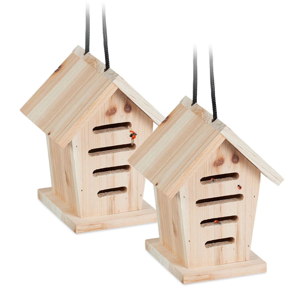 Ladybug house set of 2