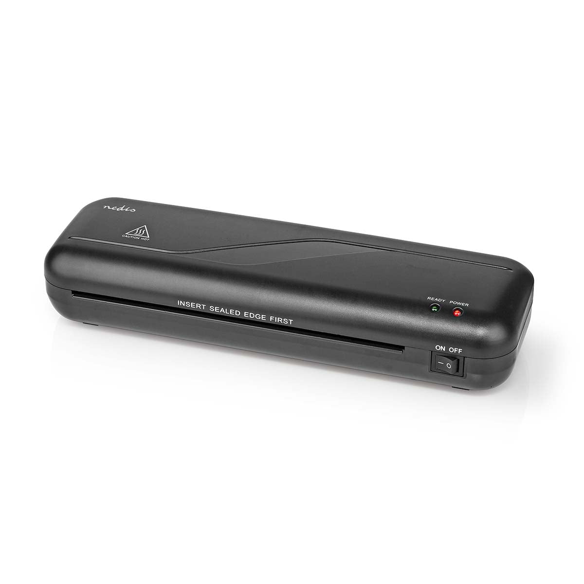 Laminator | Warm | A4 | 230 mm/min | Automatic shutdown | Power adapter | Black