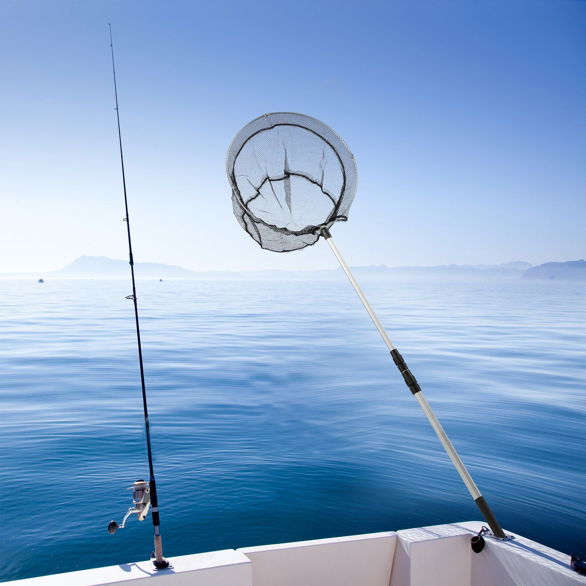 Landing net Fishing Telescopic handle