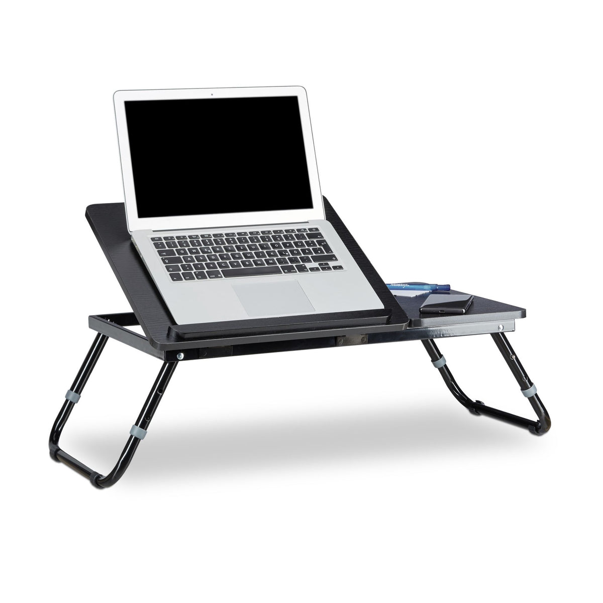 Laptop table for the bed black