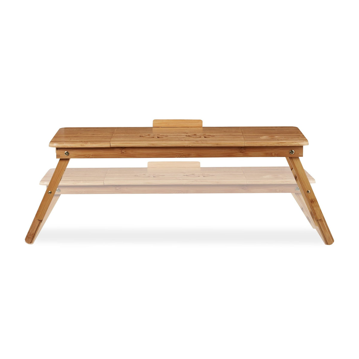 Laptop table in bamboo XL