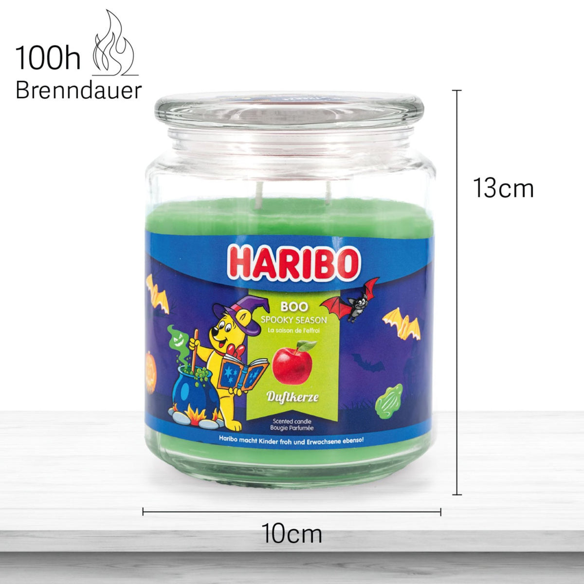 Large Glass Jar Scented Candle – Sweet Fragrance