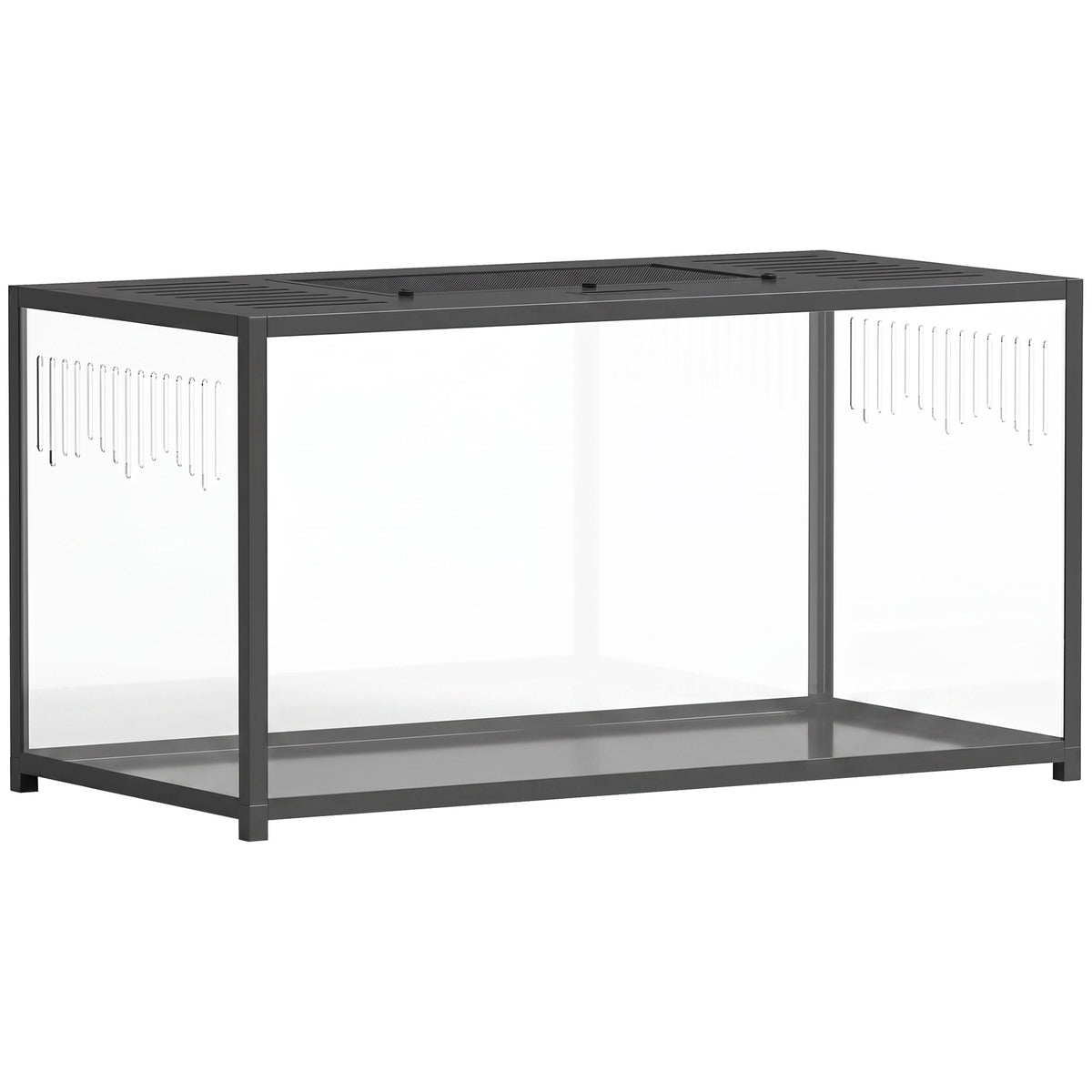 Large Hamster Cage, 100x50x52.5 cm, Acrylic & Aluminum