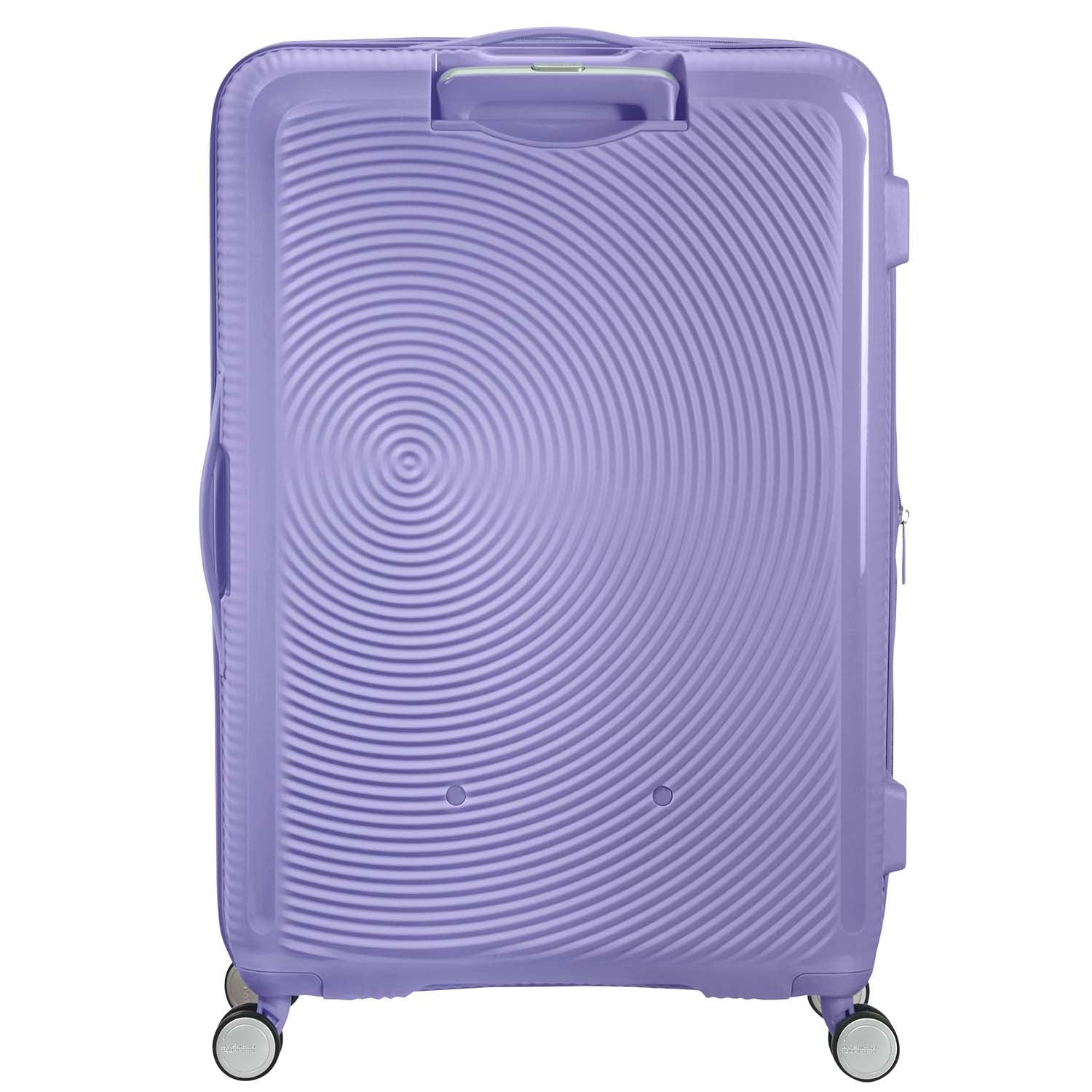Large Lavender Expandable Suitcase, 77 cm